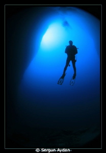 cave and diver
Fethiye has got very nice dive points in ... by Sergun Aydan 